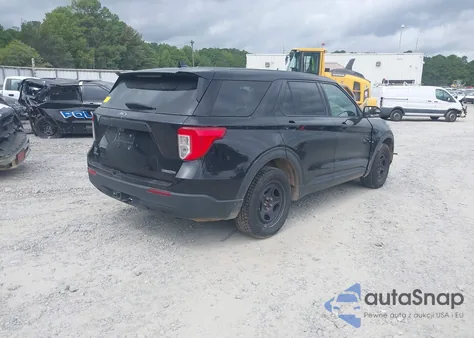 2020 Ford Explorer Police Interceptor из США, поврежденный, VIN 1FM5K8AB8LGD00858